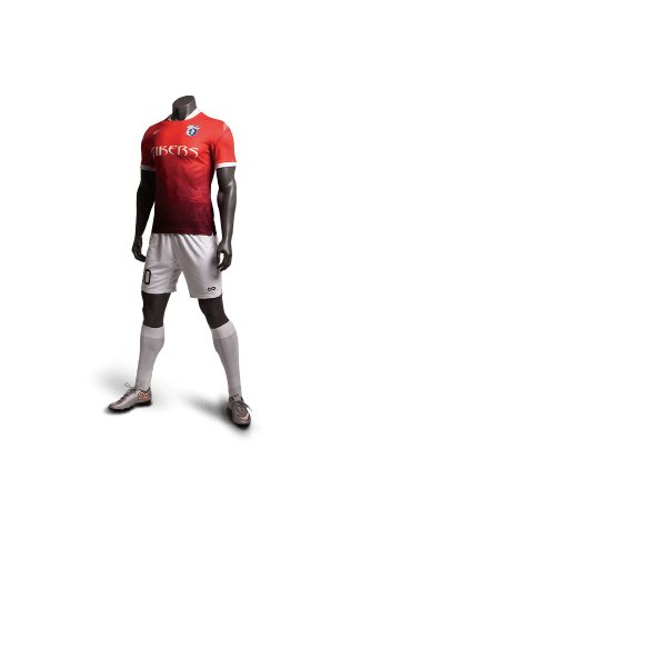 神兽系列朱雀红色款足球比赛服