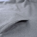 龙脉系列连帽卫衣灰色口袋细节