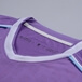 龙脉系列(新)比赛服紫色衣领细节